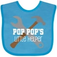 thumbnail image 3 of Inktastic Poppop Little Helper Boys Baby Bib, 3 of 4