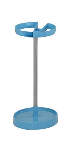 Kings Brand Furniture - Bromna Umbrella Stand Rack, Free Standing Umbrella Holder, Blue