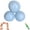 Light blue, variant on Reusable Inflatable Balloon Garland Arch Kit, 3/7 PCS Linked Pvc Balloons with Elastic Bands & Leak-proof Nozzle, Party Decoration for Birthdays, Weddings & Celebration