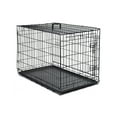 thumbnail image 3 of Max & Marlow Single-Door Dog Crate, Foldable Metal Wire Kennel, Portable, Tray and Divider Included, 36" x 22" x 24.5", 3 of 7