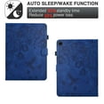 thumbnail image 4 of Allytechgroup for Lenovo Tab M10 Plus 3rd Gen Case 10.6 inch 2022, PU Leather Flip Case with Credit Card Slot Auto Sleep/Wake Kickstand Shockproof Full Body Ptotective, Darkblue, 4 of 10