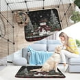 thumbnail image 6 of Washable Pet Pee Pads with Super Absorbent Reusable Training Pads for Dogs & Cats Christmas Snowman, 6 of 7