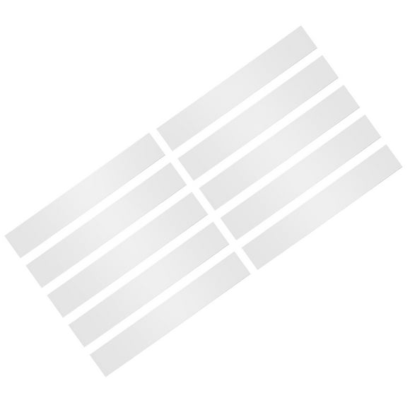 Uxcell 304 Stainless Steel Shims 12"x2"x0.024" Metal Strips Sheet 10Pcs