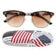thumbnail image 1 of Gafas De Sol De Moda, Gafas De Sol Resistentes Y Firmes, Lente De Resina De PC, Ajuste Ergonómico, Simple, Elegante, Compacto, Portátil Para Deportes Al Aire Libre Para Viajes En EOTVIA Sunglasses, 1 of 8
