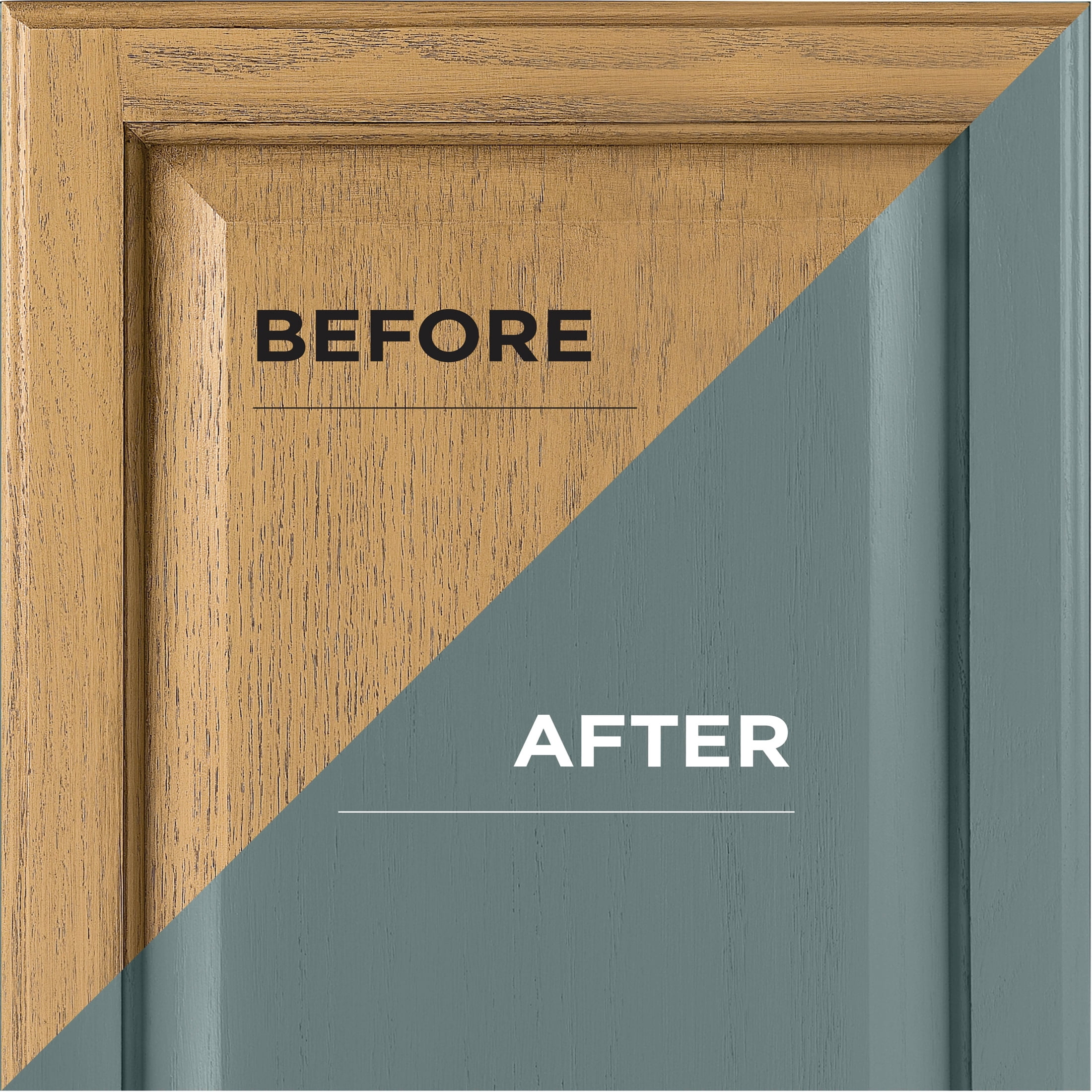 Gray Harbor, Rust-Oleum Cabinet Transformations Satin Coating Kit-37467904T, Quart