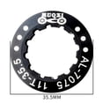 thumbnail image 1 of Bike 11T Lock Dustproof Cover Mountain Road Bike - Black, 35.5mm, 1 of 8