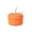 C001- Style A, variant on Halloween Home Decor, Decorative Basket, Small Rope Basket, Halloween Basket, 8X6 in Handmade Cotton Woven Pumpkin Shaped Lidded Storage Bin, Multipurpose Organizer for Desk Small