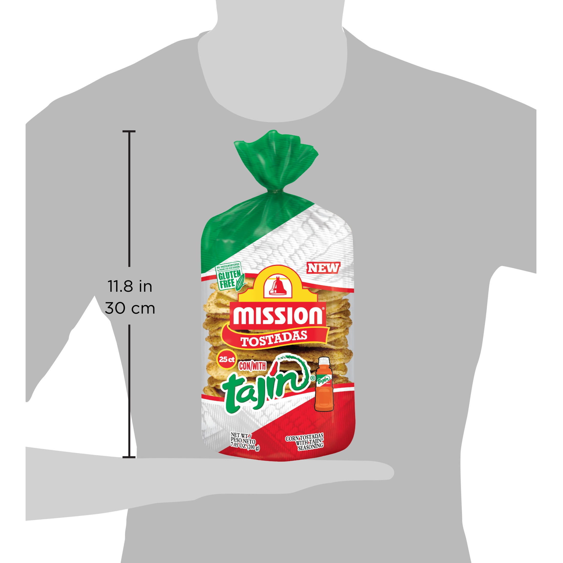 Mission Tajin Tostadas, 25 Count