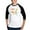 Black/White, variant on CafePress - This Is My First Day Of School Shi Baseball Jersey - Cotton Baseball Jersey, 3/4 Raglan Sleeve Shirt