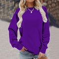 thumbnail image 4 of Chandails de Compression à Manches Longues pour Femmes Col Ras du Cou Unis Plus Chandail Surdimensionné Coupe Ample Pulls Tendance Hauts Légers pour Femmes Grande Taille Gris m, 4 of 6