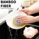 thumbnail image 2 of Esponja limpiadora de doble cara para cocina | Paño lavavajillas engrosado de alta elasticidad para ollas, sartenes, platos | Fregadora blanda que no raya | Diseño de orificio para colgar, 2 of 8