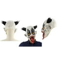 thumbnail image 6 of Elegantoss Scary Clown Multi-color Latex Overhead Creepy Costume Mask, with Hair for Adult, 6 of 7