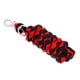 thumbnail image 3 of Correa de perro de cuerda fuerte resistente, cuerdas de entrenamiento de cabras de s con Rojo + negro shamjiam Cuerda de plomo ecuestre trenzado, 3 of 9