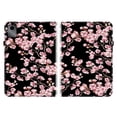 thumbnail image 5 of Dteck Flower Pattern Case for Lenovo Tab M11 11-inch TB330FU TB330XU 2024,PU Leather Card Slots Case with Multi-Angle Viewing Shockproof Stand Full Body Protection Cover,Plum blossom, 5 of 5