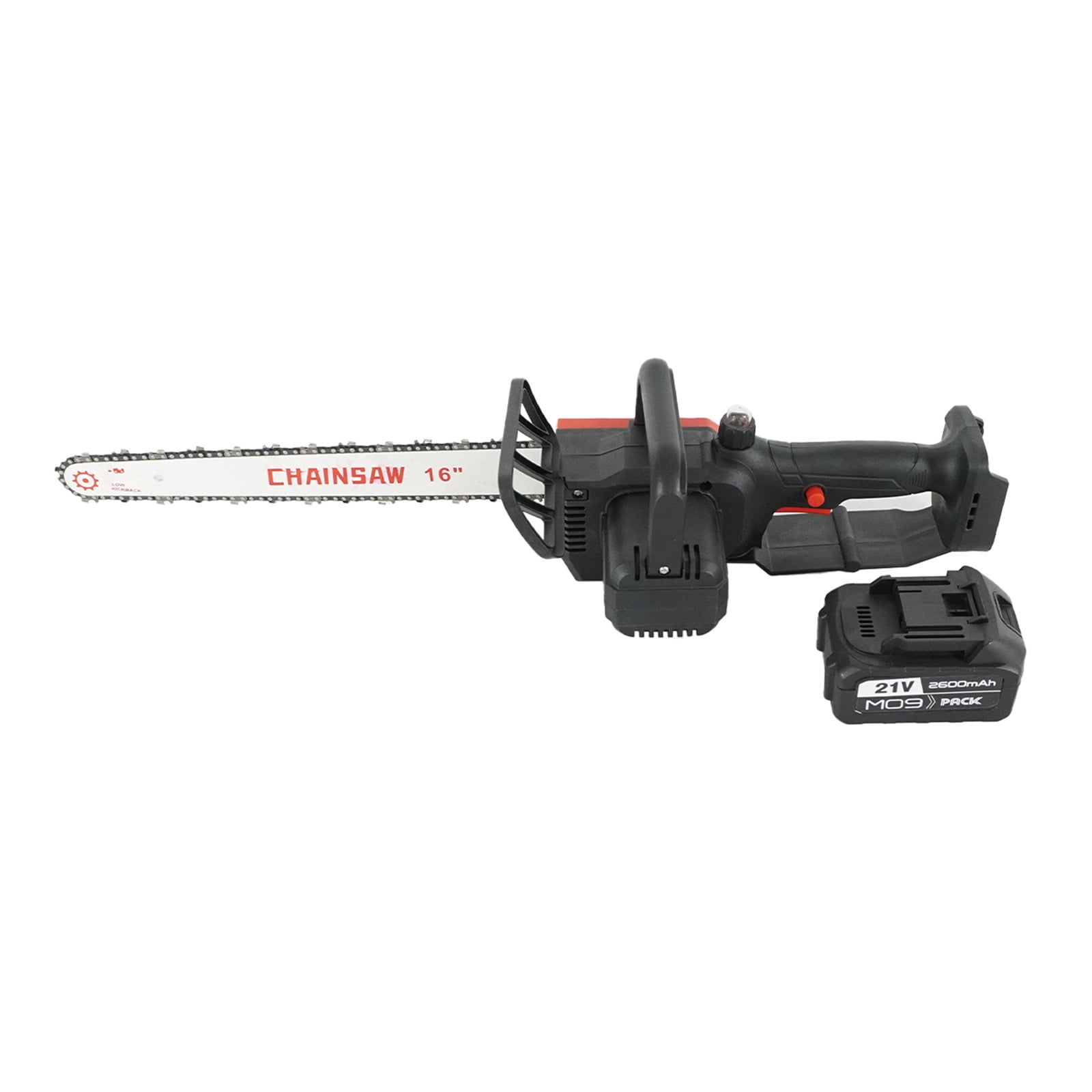 SUSUZI 16 Inch Cordless Chainsaw, 21V Brushless Electric Handheld Saw, 2x4.0Ah Batteries, Auto Oiler & Tool-Free Tension for Tree Trimming Wood Cutting