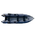 BRIS 14.1Ft Inflatable Boat Kayak for Paddle Fishing with Motor Support