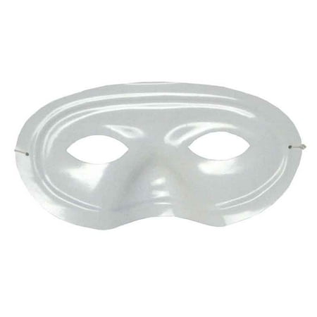 Plastic White Half Masks