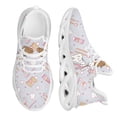 thumbnail image 1 of Zapatos planos informales blancos con diseño de diente de dentista para mujer, bonitos zapatos dentales con dibujos animados, zapatillas ligeras y transpirables para niñas, 1 of 6