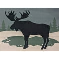 thumbnail image 2 of WOODLAND FOREST Wilderness Cabin Window Curtain Panel Pair, 84" Long, by DeLeon, 2 of 5