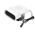 thumbnail image 2 of 2 in1 Fast Heating and Cooling Car Heaters , Portable Car Heater,12v Car Heater and Defroster, Plug-In Car Windscreen Fan For All Cars,360°Degree Defroster with Rotatable Suction Holder, 2 of 3