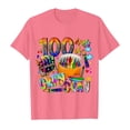 thumbnail image 4 of FhsagQ T-Shirt Décontracté Imprimé Mode Manches Courtes Col Rond Ample pour Filles, Printemps, 2T, 8-9 Ans, 4 of 4