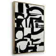 thumbnail image 3 of Prosperous Elements V10 Framed Premium Gallery Wrapped Canvas - Ready to Hang - 25 x 37 - Gold Floating Frame, 3 of 9
