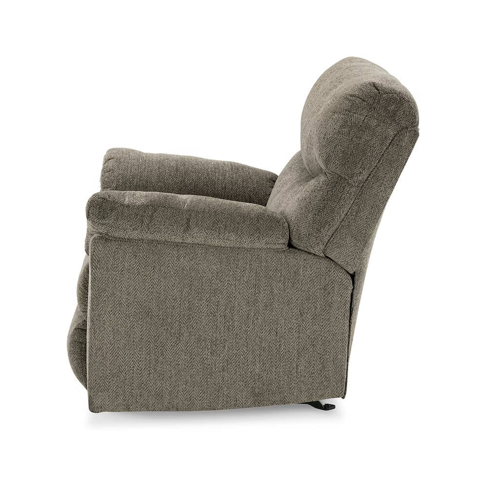 Signature Design by Ashley Alphons Putty Recliner with Pull-Tab Reclining Motion