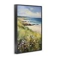 thumbnail image 4 of Stupell Industries Meadow Beside Beach Landscape Painting Black Framed Art Print Wall Art, 16 x 24, 4 of 10