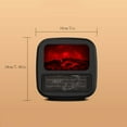 thumbnail image 3 of Space Heater 1000W Space Heaters For Indoor Use Energy Efficient Fireplace Dynamic Flame Small Space Heater Ceramic Fast Heating Portable Space Heater For Office, 3 of 8