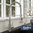 thumbnail image 6 of Karran Usa Kkf225 Kadira 1.8 GPM Single Hole Kitchen Faucet - Black, 6 of 6