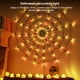 thumbnail image 2 of Luces Telaraña Halloween 70 LED Con Araña Felpa para Exterior Patio, 2 of 9