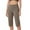 Coffee, variant on lmcalzta Capri Pants for Women Stretch High Waisted Crop Office Work Pants Summer Casual Capris Slacks Yoga Dress Pant