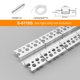 thumbnail image 3 of Barra de luz empotrada flexible con perfil de aluminio LED para techo, pared, bricolaje, decoración lineal, accesorios de iluminación interior, lámparas, 3 of 5