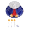 thumbnail image 3 of Turntable Track Toy, Circle Tracking Healthy Materials Puzzle Food Cat Food Dispensing Toy  For Indoor Kittens, 3 of 8