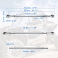 thumbnail image 3 of Unique Bargains 2 Pcs M8 80mm Tige de Direction Réglable Rotule pour 49cc ATV Électrique Go Kart Direction Colonne Suspension, 3 of 6