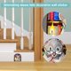 thumbnail image 4 of PVC Mouse Hole Wall Sticker Funny Rat Animal Mural Wallpapers Home Decor (D), 4 of 8