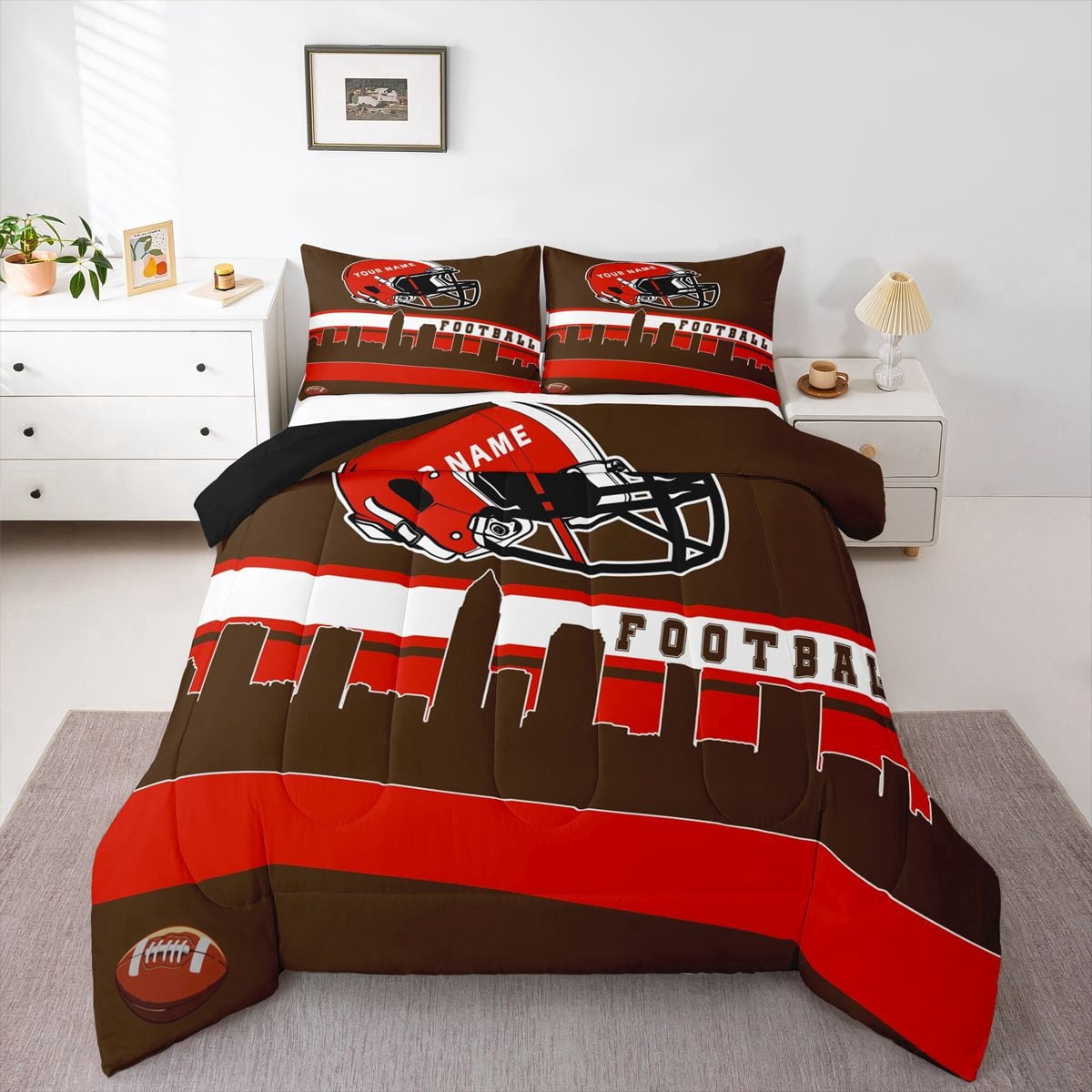 Biggshots Oakland Raiders Darren McFadden Bedding Comforter Set