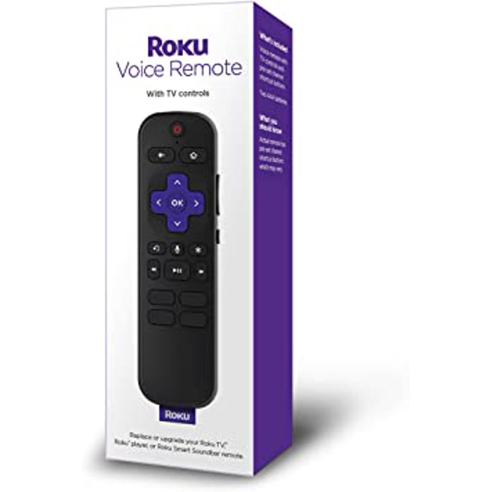 Roku Voice Remote (Official) for Roku Players and Roku TVs