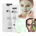 thumbnail image 2 of Green Tea Mask Clean Pores Acne 2q6w Remove Blackheads Nourish Facial Skin (30ml), 2 of 3