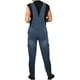 thumbnail image 4 of Hombres Casual Moda Soid Pecho Bolsillo Washed Denim Suspender Pantalones largos Pantalones cargo Pompotops oipoqjl42918, 4 of 9