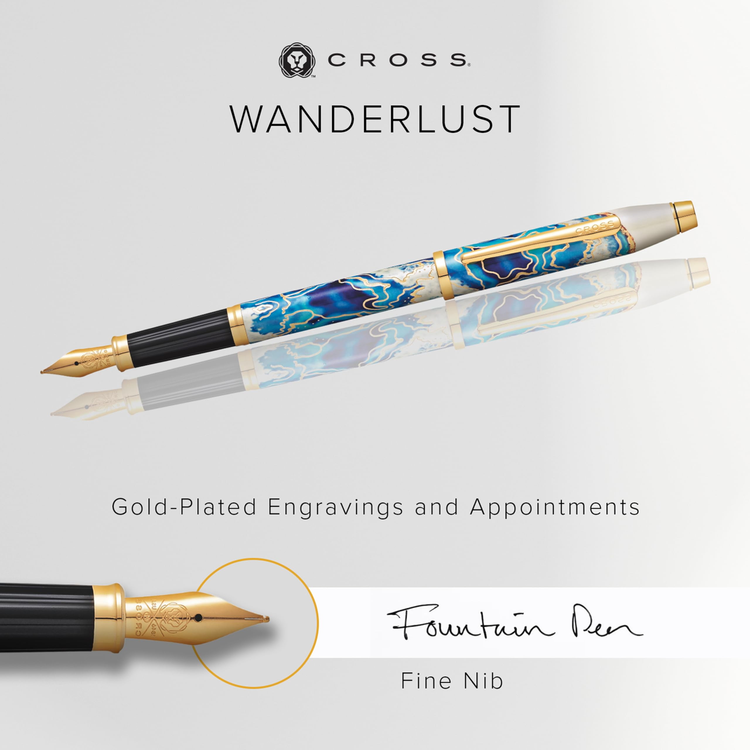 Wanderlust Malta Fine Nib Fountain Pen