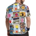 thumbnail image 3 of T Shirt For Men Sports Vacation Mid Century Harajuku Palm Springs Talavera Beach Tees O Neck Vintage, 3 of 7