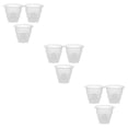thumbnail image 4 of Maytalsory 3piece Breathable Planter For Plants Extra Thick And Safe Water-draining Drainage Container Planter Transparent Color 3Set, 4 of 6