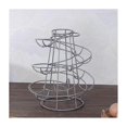 thumbnail image 2 of Rejilla espiral para huevos, cesta colgante portátil multiusos de hierro para el hogar, almacenamiento de huevos, 2 of 2