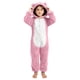 thumbnail image 2 of Mono de manga larga con capucha para niñas, pijama informal de invierno cálido, ropa de dormir para mujer, pantalones de terciopelo ártico de doble cara, 2 of 6