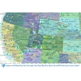 thumbnail image 2 of GeoJango National Parks US Map Poster - White (24x16 Inches), 2 of 7