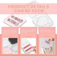 thumbnail image 3 of 12 Pcs Press On Nail Packaging Boxes Acrylic Press On Nail Storage Box with 30 Pcs Adhesive Double Sided Tape for Press on Nail Business Nail Art Nail Salon (Colorful), 3 of 7