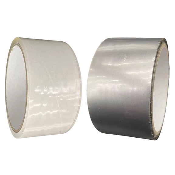 2 Pieces Sticky Ball Tapes DIY Toy 32.8ft Long Creative for Game Playing Fun Clear Gray