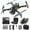 Black, variant on FPV Drone With Spray Function ESC Camera Brushless Motor Drones 2.4G RC Quadcopter With Cool LED Lights Altitude Hold Obstacle Avoidance For Adults