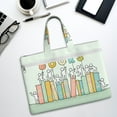 thumbnail image 6 of Pofeuu Books Print Laptop Bag Carrying - Computer Bag Laptop Case Shoulder Slim Work Travel, 6 of 8